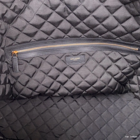Rep ladies REP IN GIANT TRAVEL YSL LEATHER ES QUILTED BAG 0708